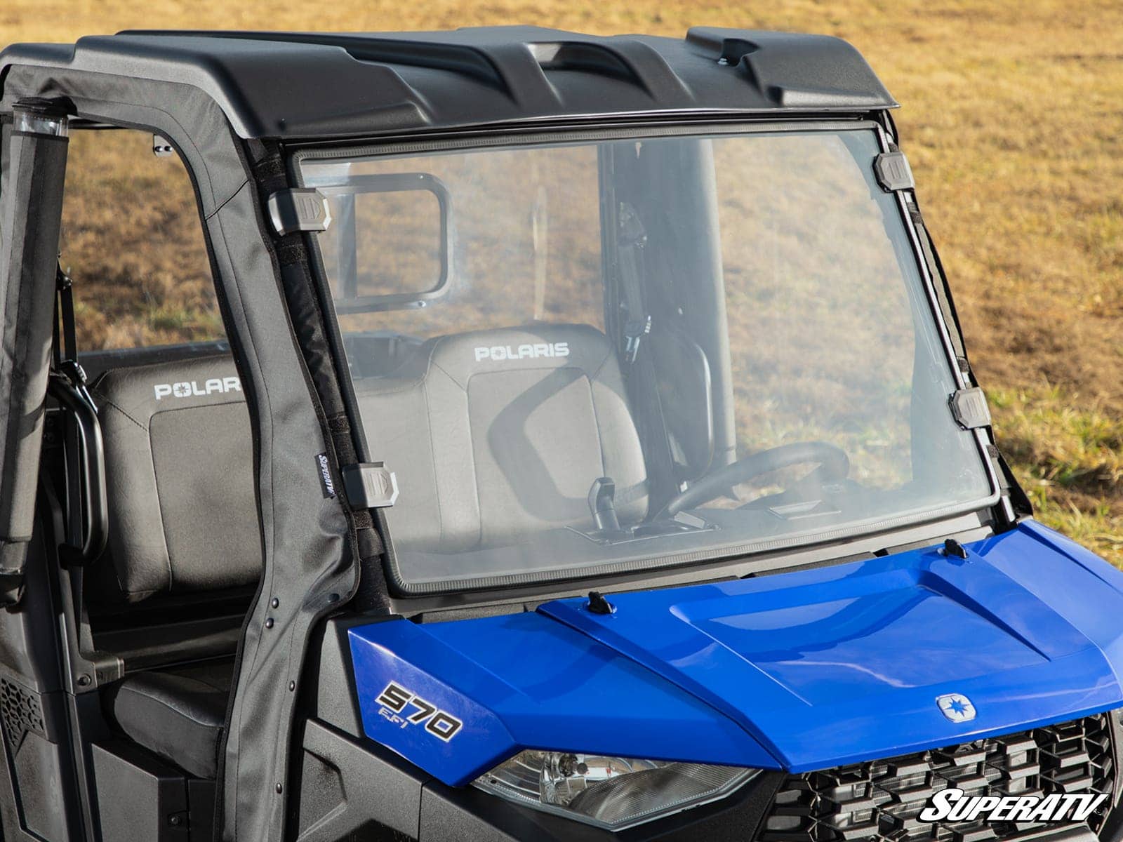 Super ATV Polaris Ranger SP 570 Scratch Resistant Full Windshield UTV