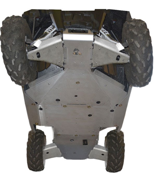 10-Piece Complete Aluminum Skid Plate Set, Polaris RZR-S 900