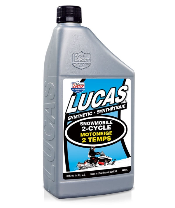 LUCAS OIL SYN SNOWMOBILE OIL 1qt/946mL