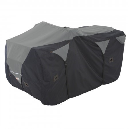 CLASSIC ACCESSORIES STORAGE COVER DELUXE ATV - BLACK/GREY