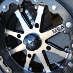 MSA WHEELS - M21 LOK BEADLOCK RIM - GUNMETAL BLACK