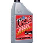 LUCAS OIL SYN SAE 10W-50 MOTORCYCLE OIL 1qt/946mL