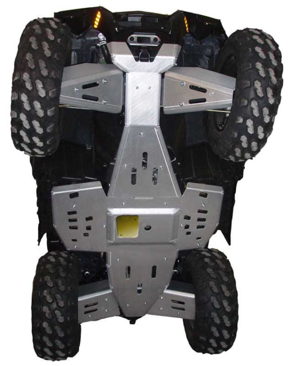 SPORTSMAN 550/850 COMPLETE SKID PLATE PACKAGE 2014-15