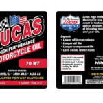 LUCAS OIL 70 WT MOTORCYLE OIL /6x1/Quart/946 mL