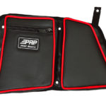 PRP SEATS STOCK REAR DOOR BAG WITH KNEE PAD DRIVER'S SIDE POLARIS RZR XP 1000/S 900 - BLACK-14277