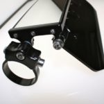 12"" PANORAMIC REARVIEW MIRROR WITH TINTED SUN VISOR - BLACK-14507