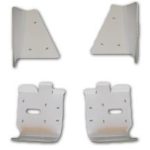 RICOCHET FRONT AND REAR A-ARM GUARDS 4 PIECES POLARIS SPORTSMAN 570 - ALUMINUM-14737