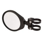 6"" CONVEX FOLDING SIDE MIRROR - BLACK-0