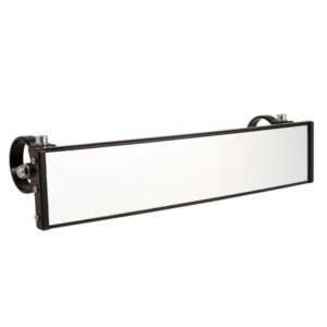 12"" PANORAMIC REARVIEW MIRROR WITH 0.5"" ARMS - BLACK-0