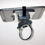 GPS/LARGE PHONE CAGE MOUNT - BLACK-15767