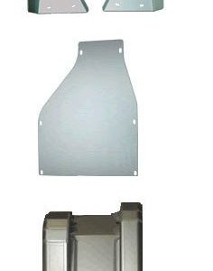 RICOCHET SKID PLATE 4 PIECES POLARIS SCRAMBLER 400/500 - ALUMINUM-0