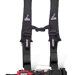 DRAGONFIRE H-STYLE 4-POINT 2"" HARNESS - BLACK-0