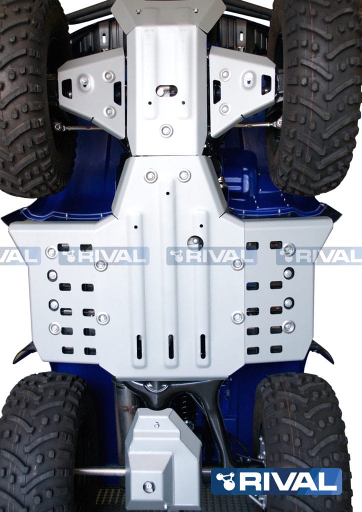 RIVAL SKID PLATE SET YAMAHA GRIZZLY 350 20122015 ALUMINUM UTV Canada