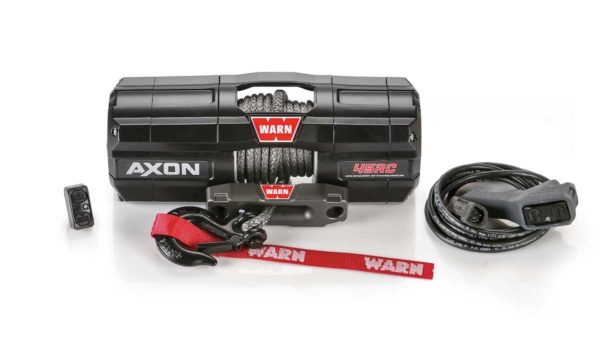 101240 WARN WINCH WITH SYNTHETIC ROPE AXON 45RC