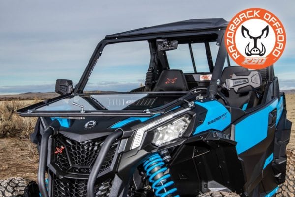 Razorback Offroad Windshield - Fold Down Options Available