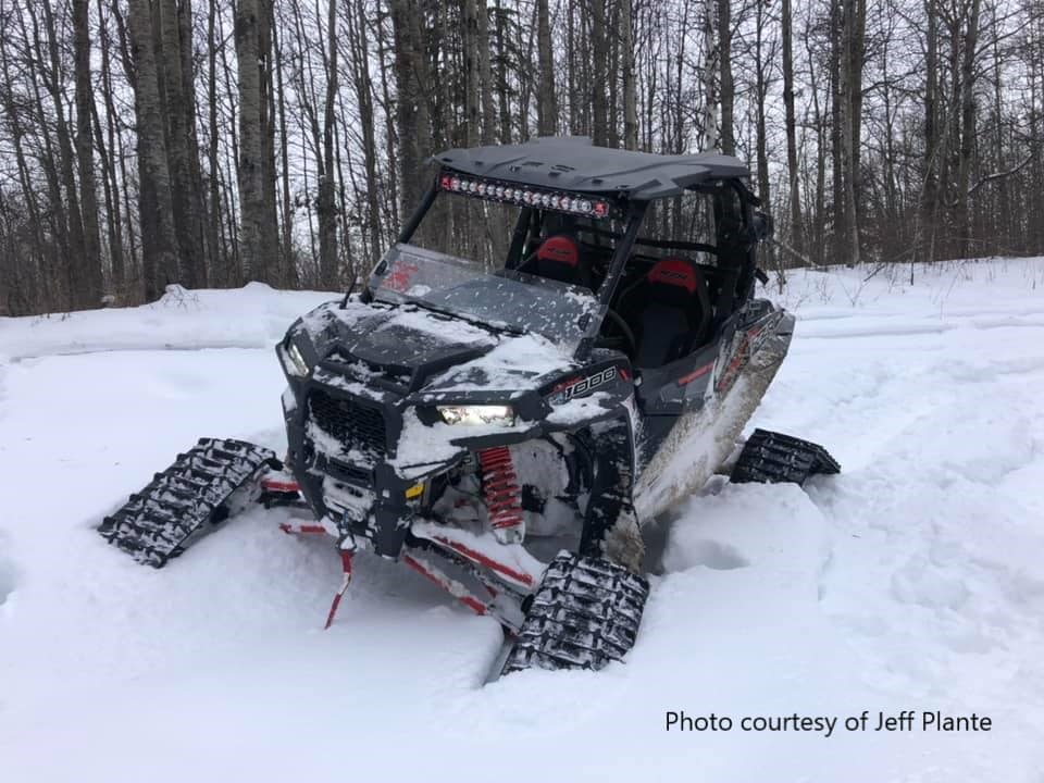 polaris 4 wheeler tracks