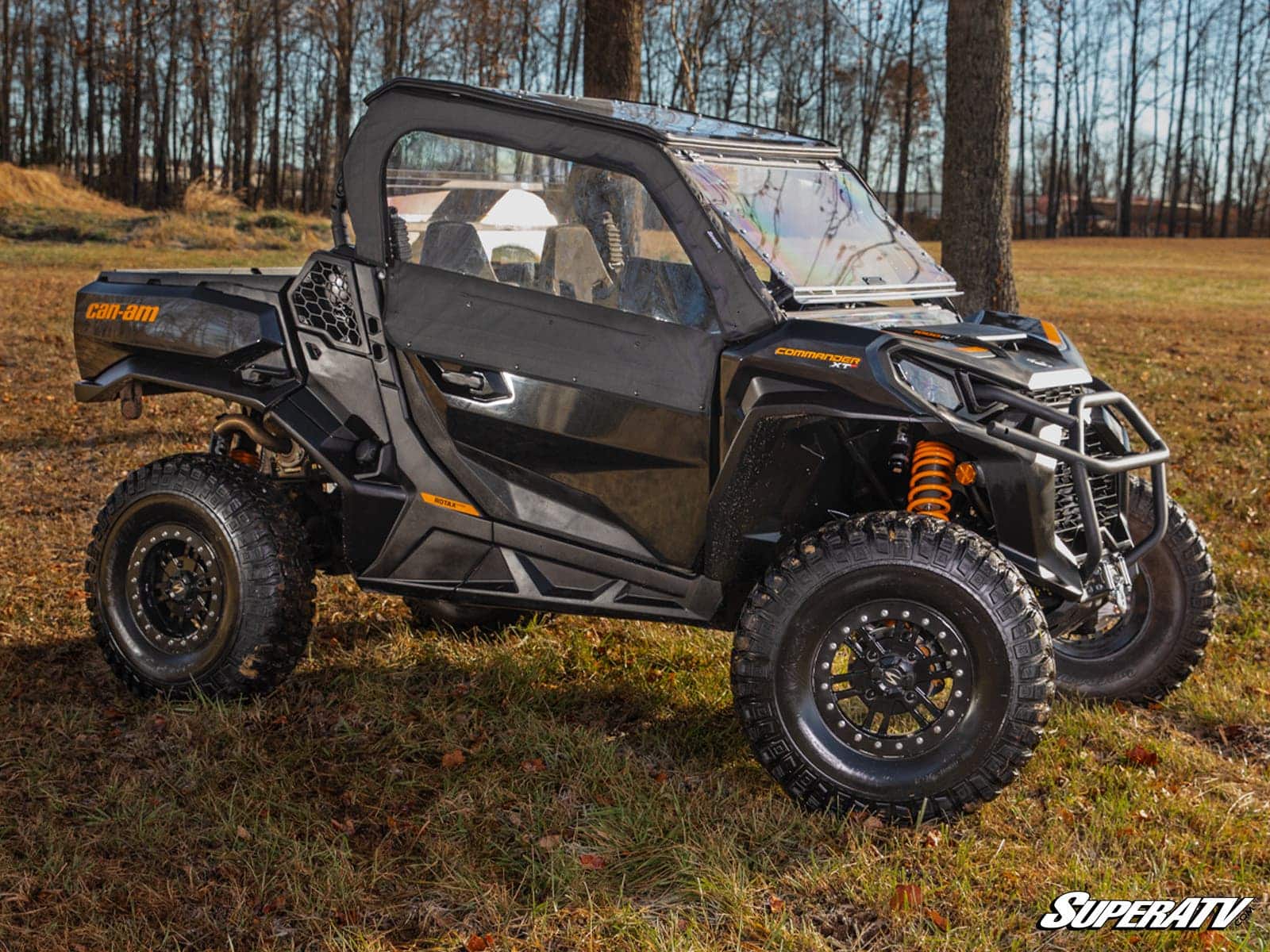 Super Atv Can-am Commander Primal Soft Cab Enclosure Upper Doors - Utv 