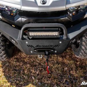 Super ATV Can-Am Defender Heavy Weight Winch-Ready Front Bumper - UTV ...