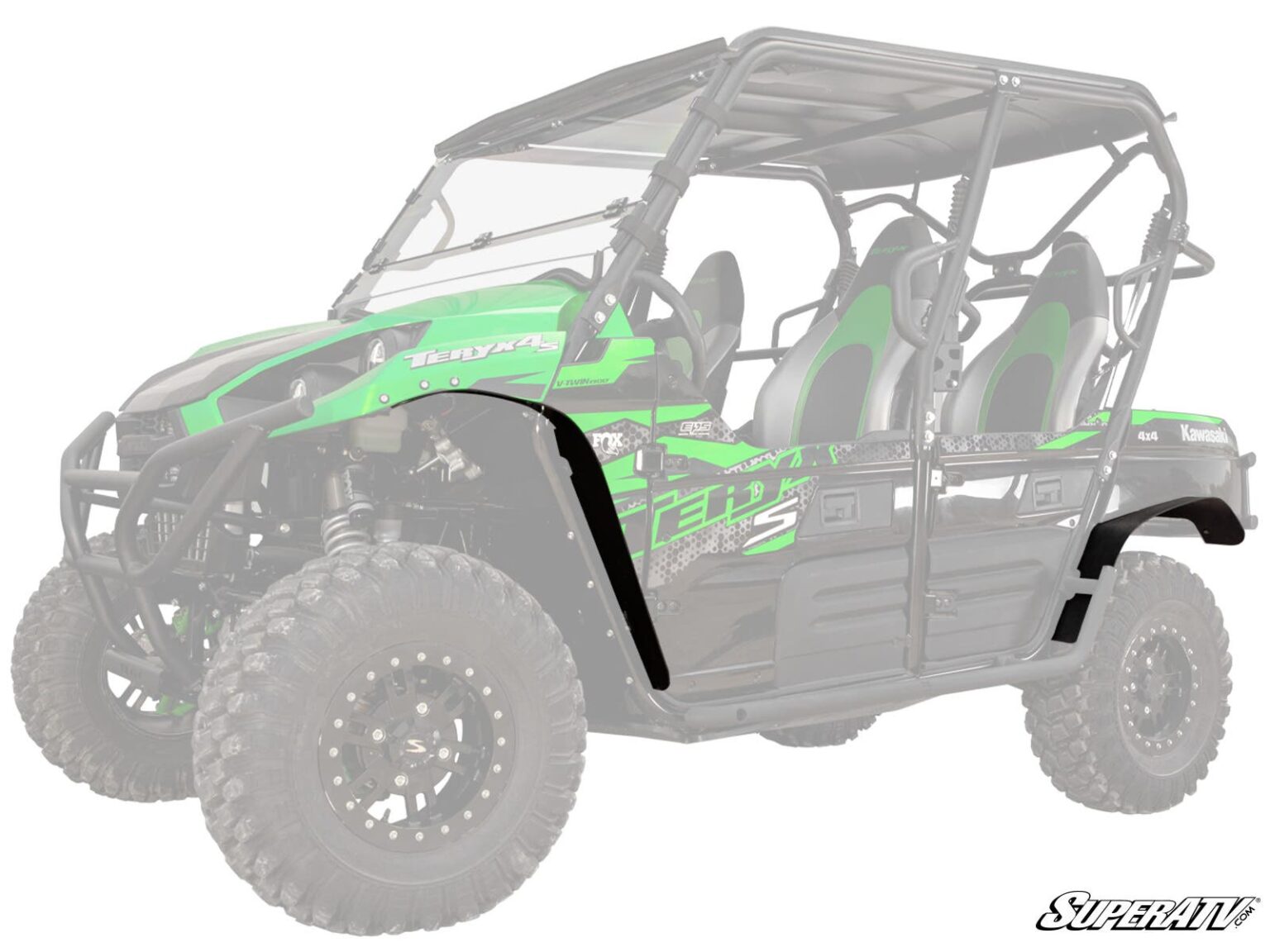 Super ATV Kawasaki Teryx 4 S Low Profile Fender Flares UTV Canada