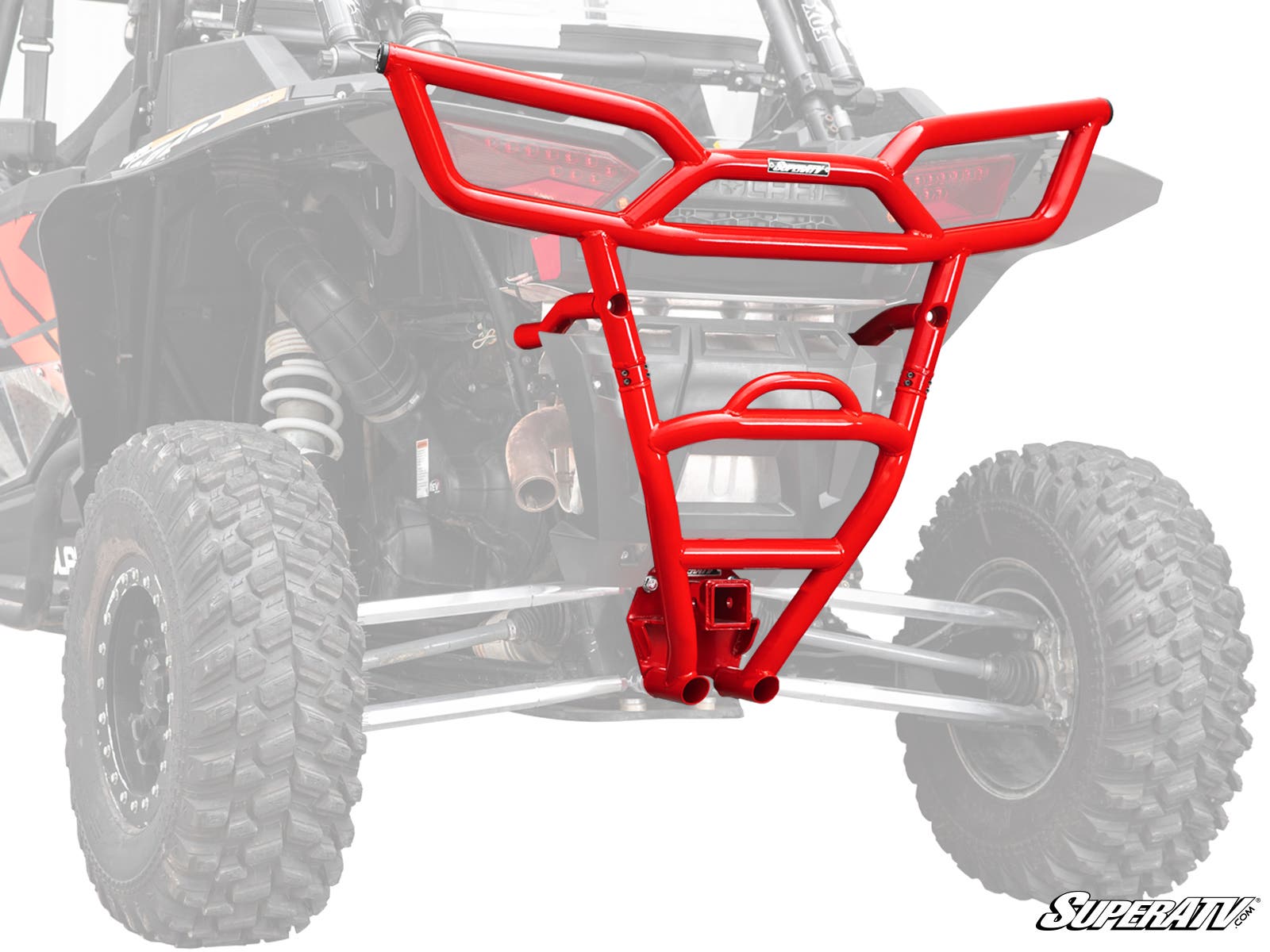 Super Atv Polaris Rzr Xp Rear Bumper With Receiver Hitch Utv Canada