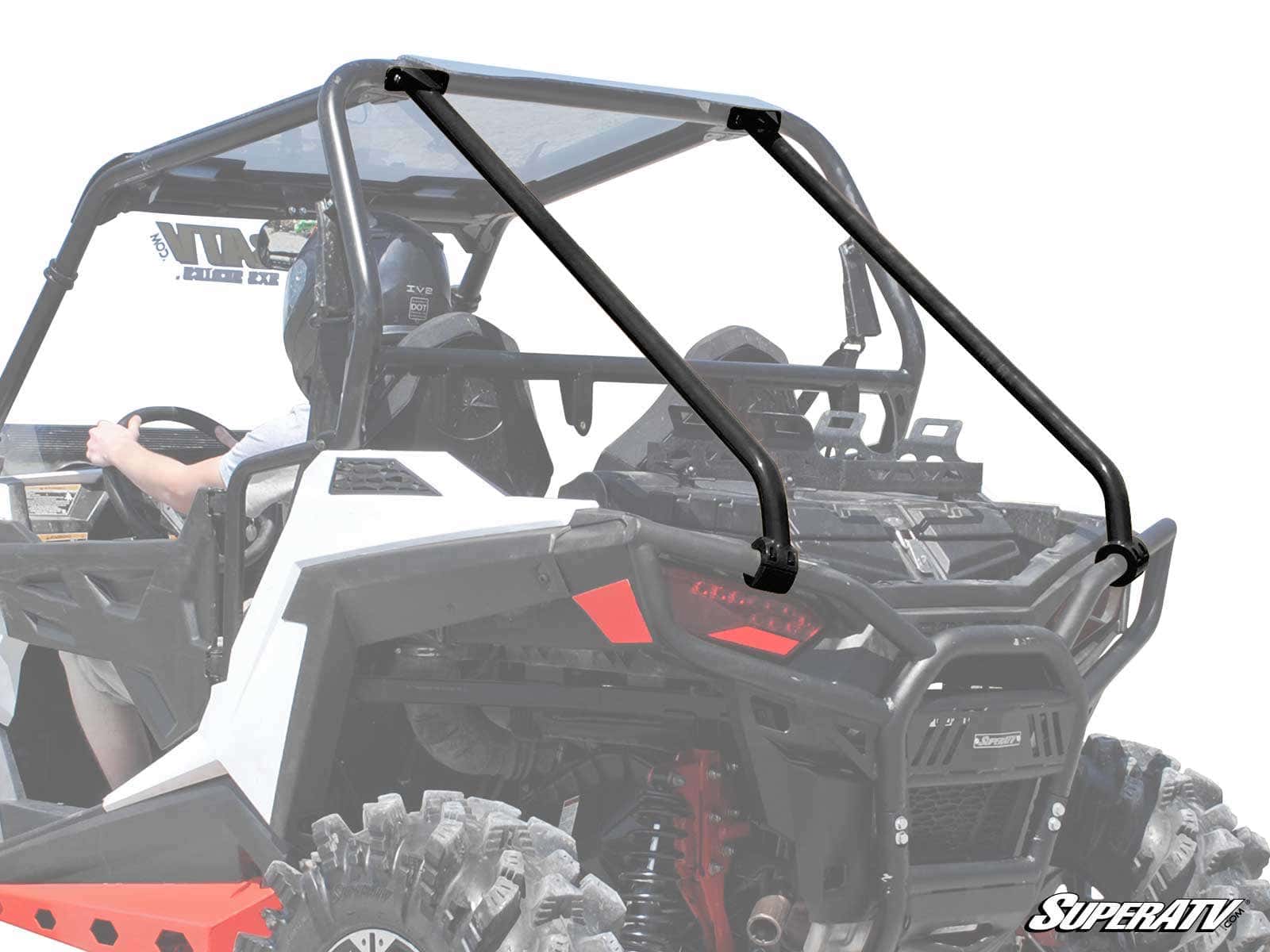 Super Atv Rear Cage Supports Polaris Rzr 900s 900s 1000 Black Utv